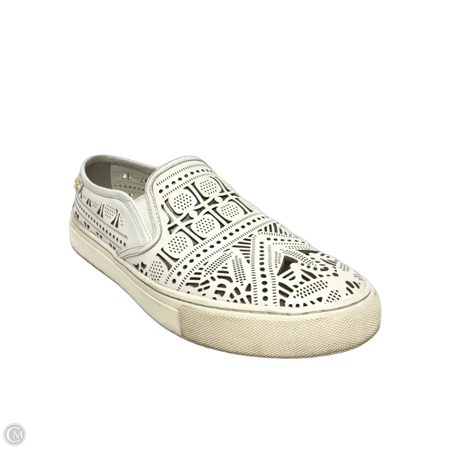Shoes Designer By Tory Burch In Ivory, Size: 9