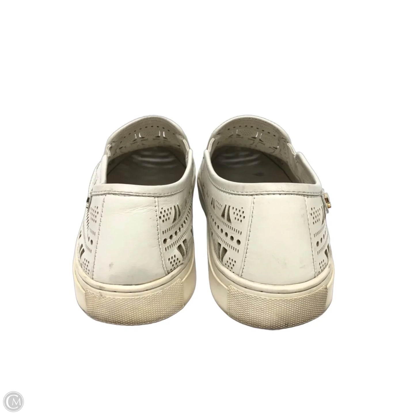 Shoes Designer By Tory Burch In Ivory, Size: 9