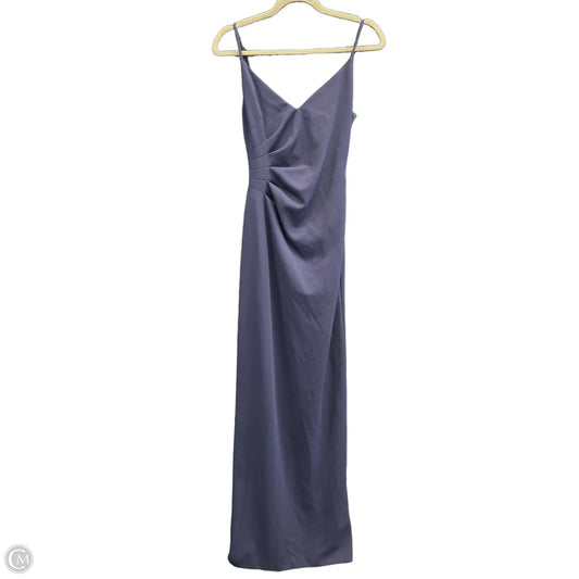 Dress Party Long By Clothes Mentor In Navy, Size: 0