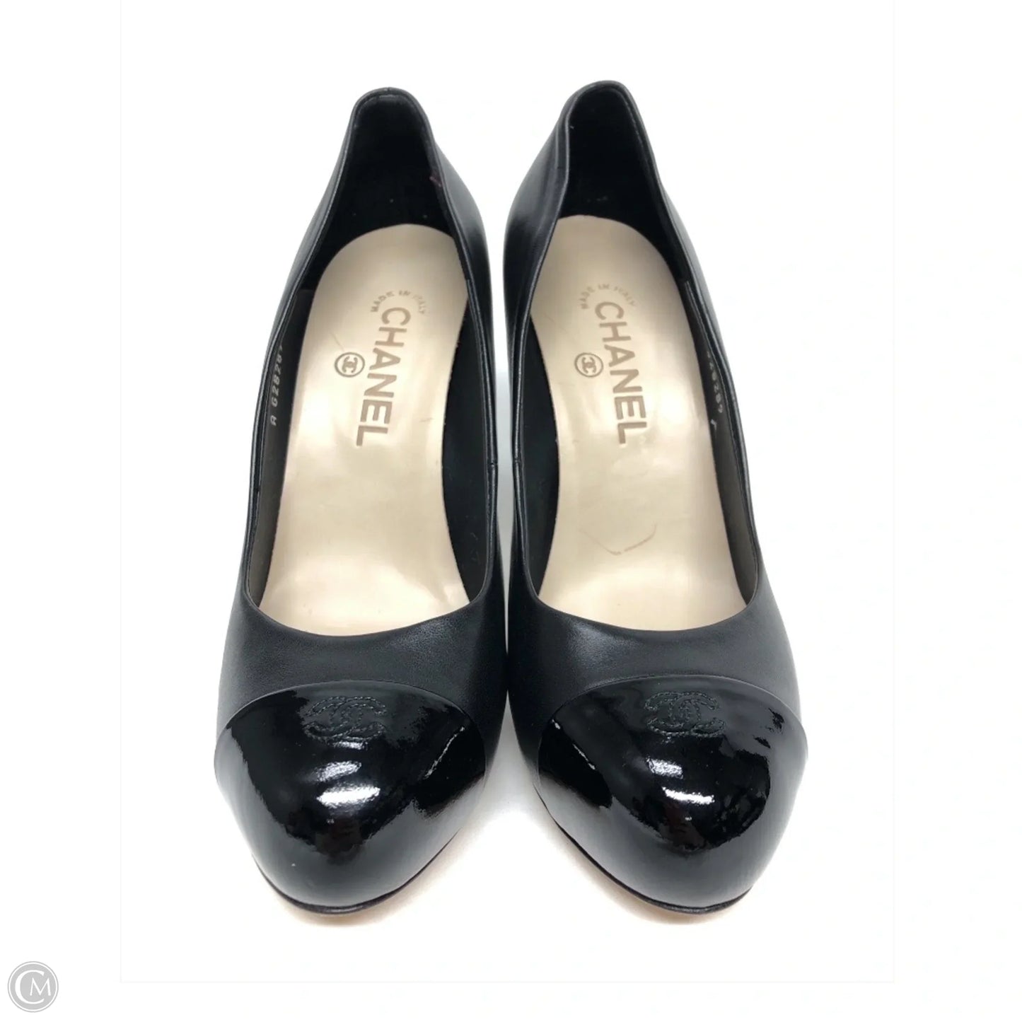 Shoes Luxury Designer By Chanel In Black, Size: 8