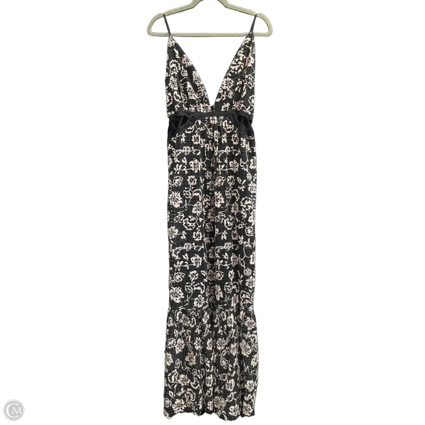 Dress Casual Midi By Ramy Brook In Black & White, Size: 14