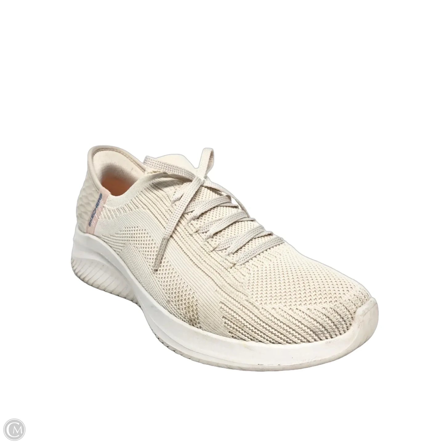 Shoes Athletic By Skechers In Cream, Size: 9
