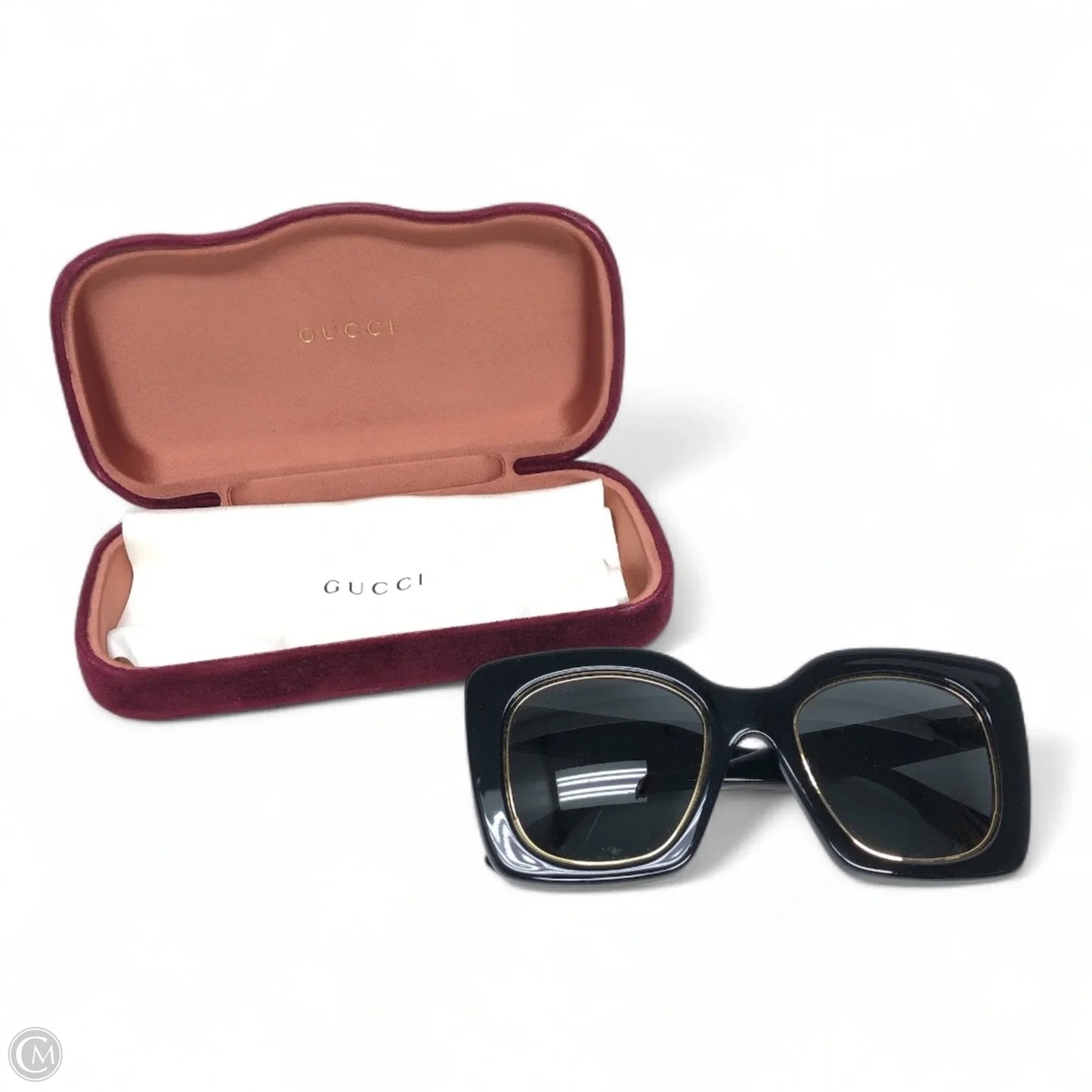 Sunglasses Luxury Designer By Gucci, Size: Large
