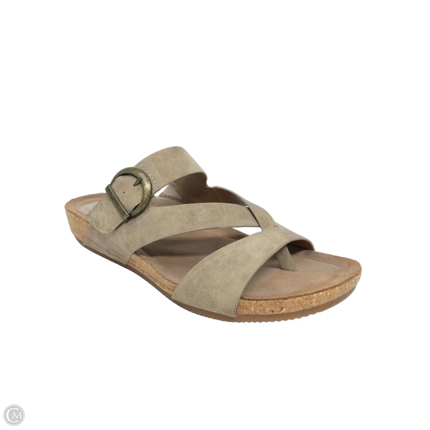 Sandals Flats By Sofft In Taupe, Size: 9