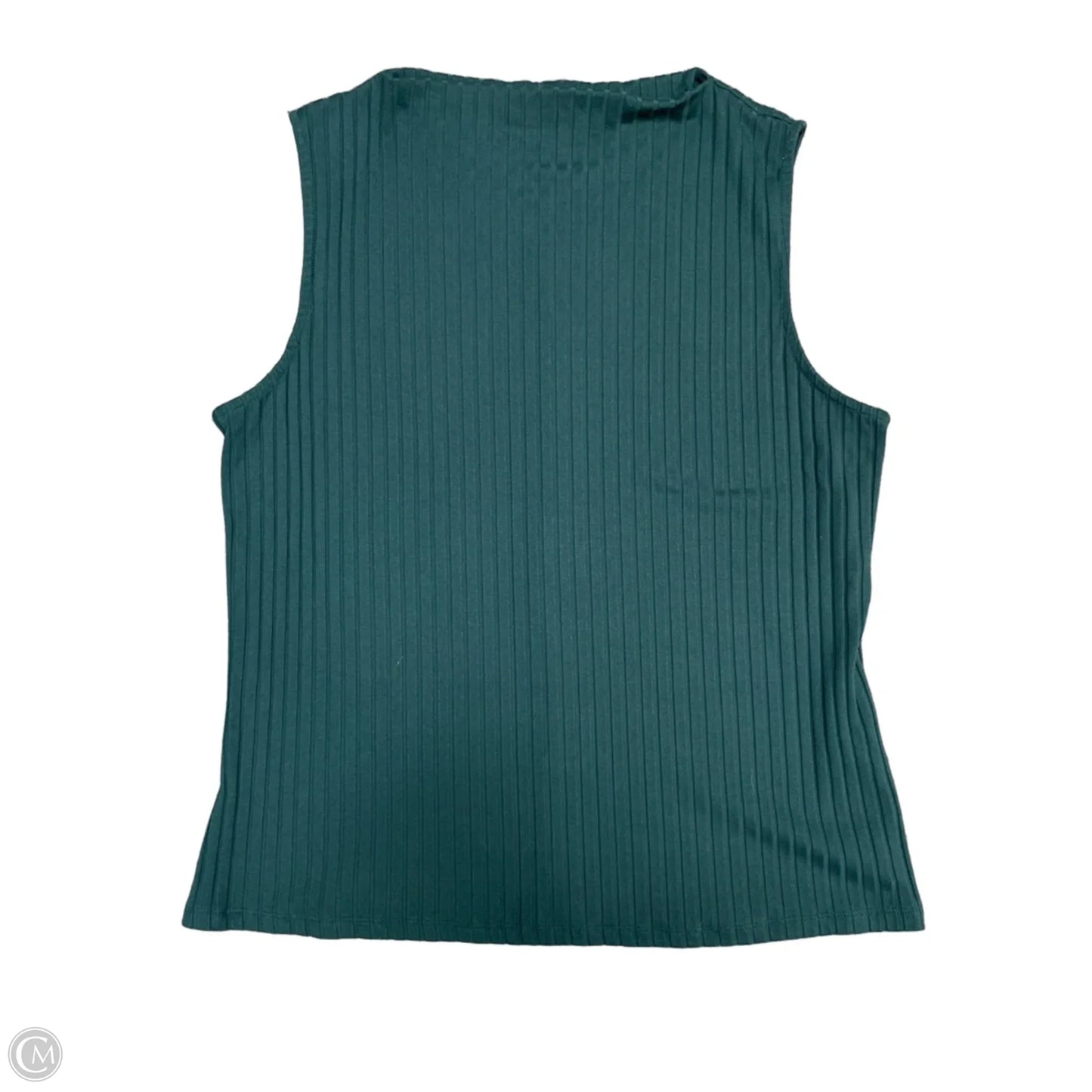 Top Sleeveless Basic By Banana Republic In Teal, Size: Xl