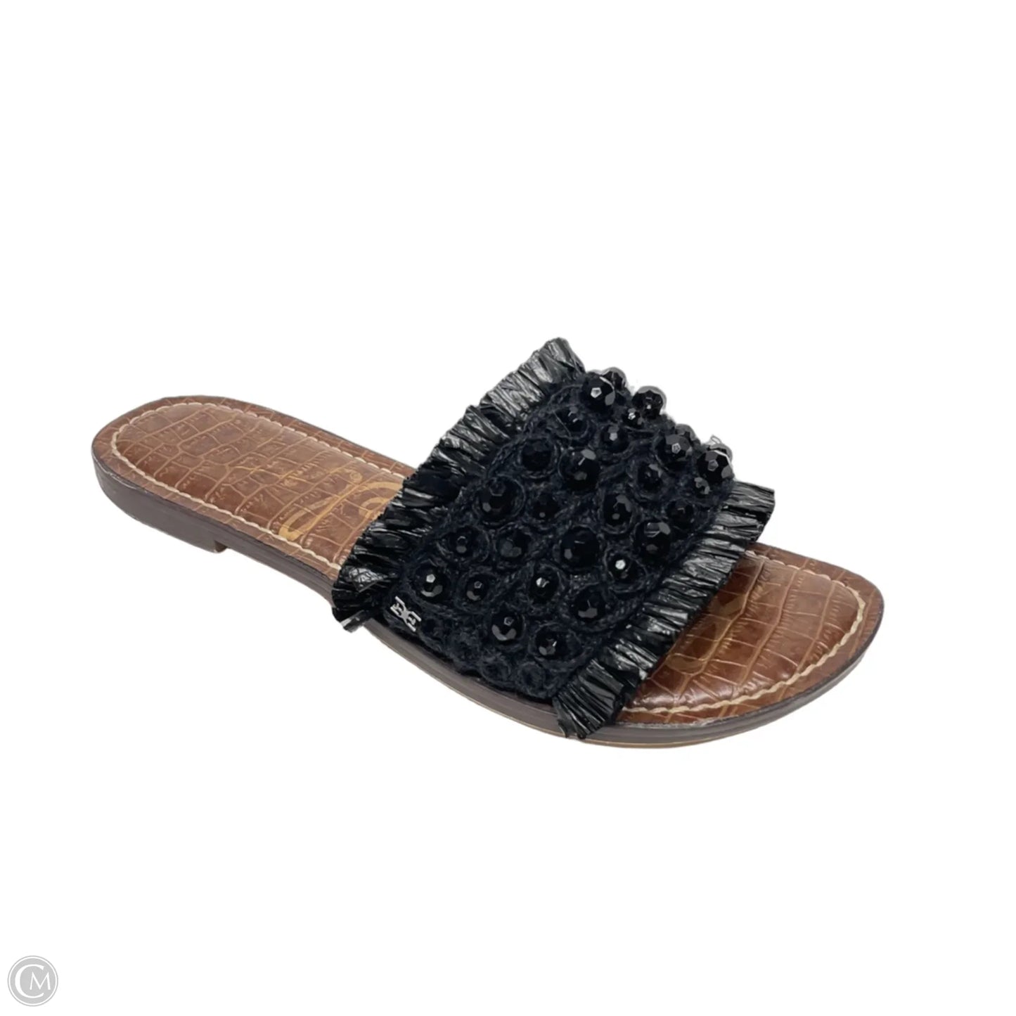 Sandals Flats By Sam Edelman In Black, Size: 8.5