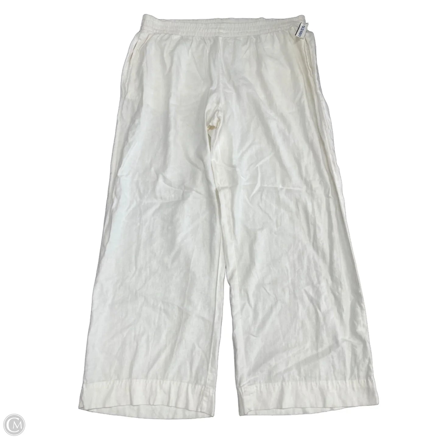 Pants Wide Leg By Old Navy In White, Size: Xl