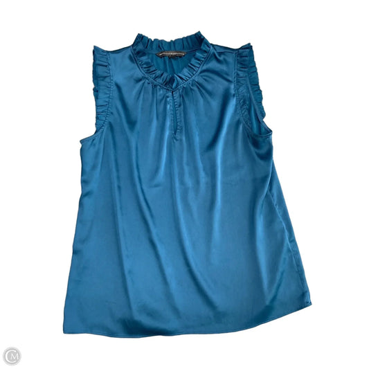 Top Sleeveless By White House Black Market In Blue, Size: M