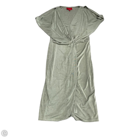 Dress Casual Midi By Jennifer Lopez In Green, Size: L
