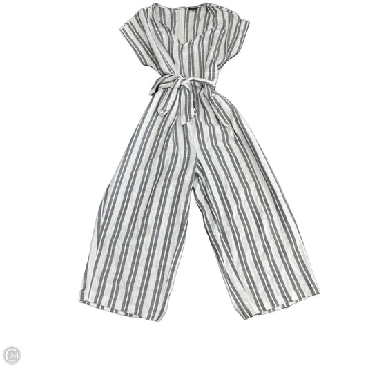 Jumpsuit By Ann Taylor In Black & White, Size: 8p