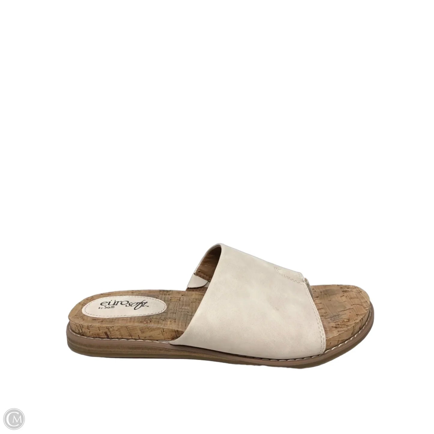 Sandals Flats By Sofft In Cream, Size: 8.5