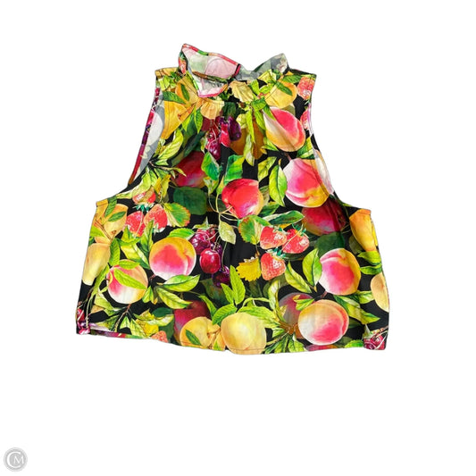 Top Sleeveless By Maeve In Floral Print, Size: M