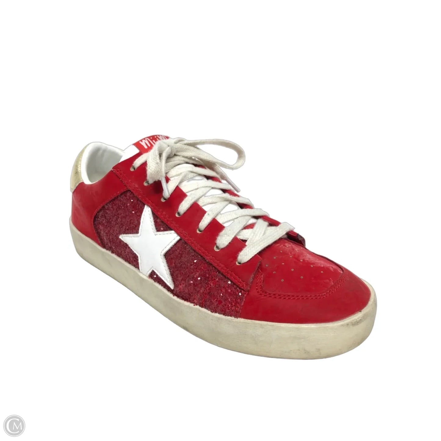 Shoes Sneakers By Clothes Mentor In Red, Size: 8.5