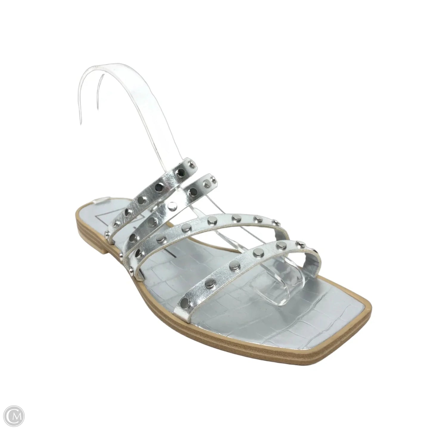 Sandals Flats By Dolce Vita In Silver, Size: 7.5
