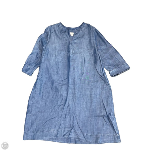 Dress Casual Short By Chicos In Blue, Size: Xl
