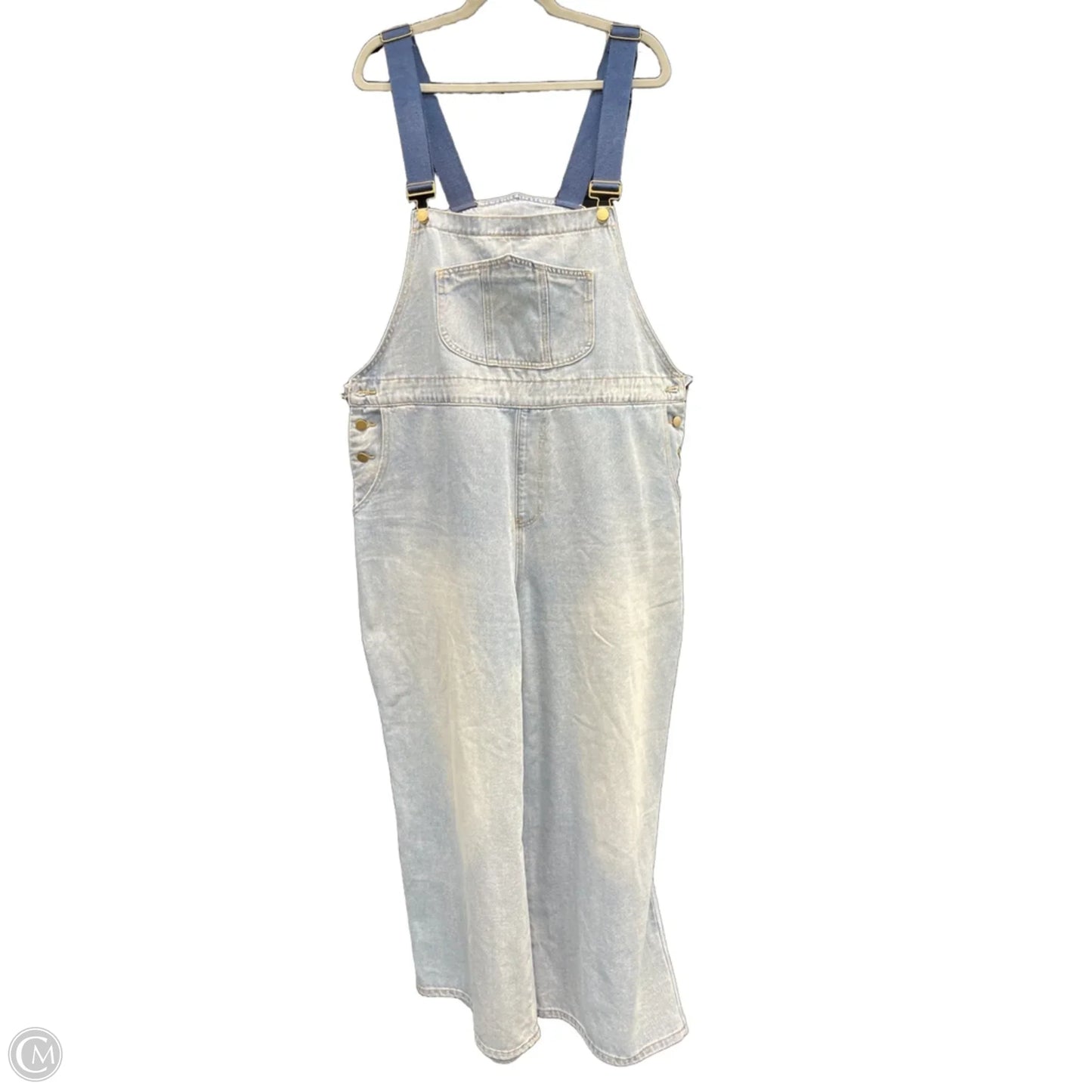 Overalls By Cider In Blue Denim, Size: 2x