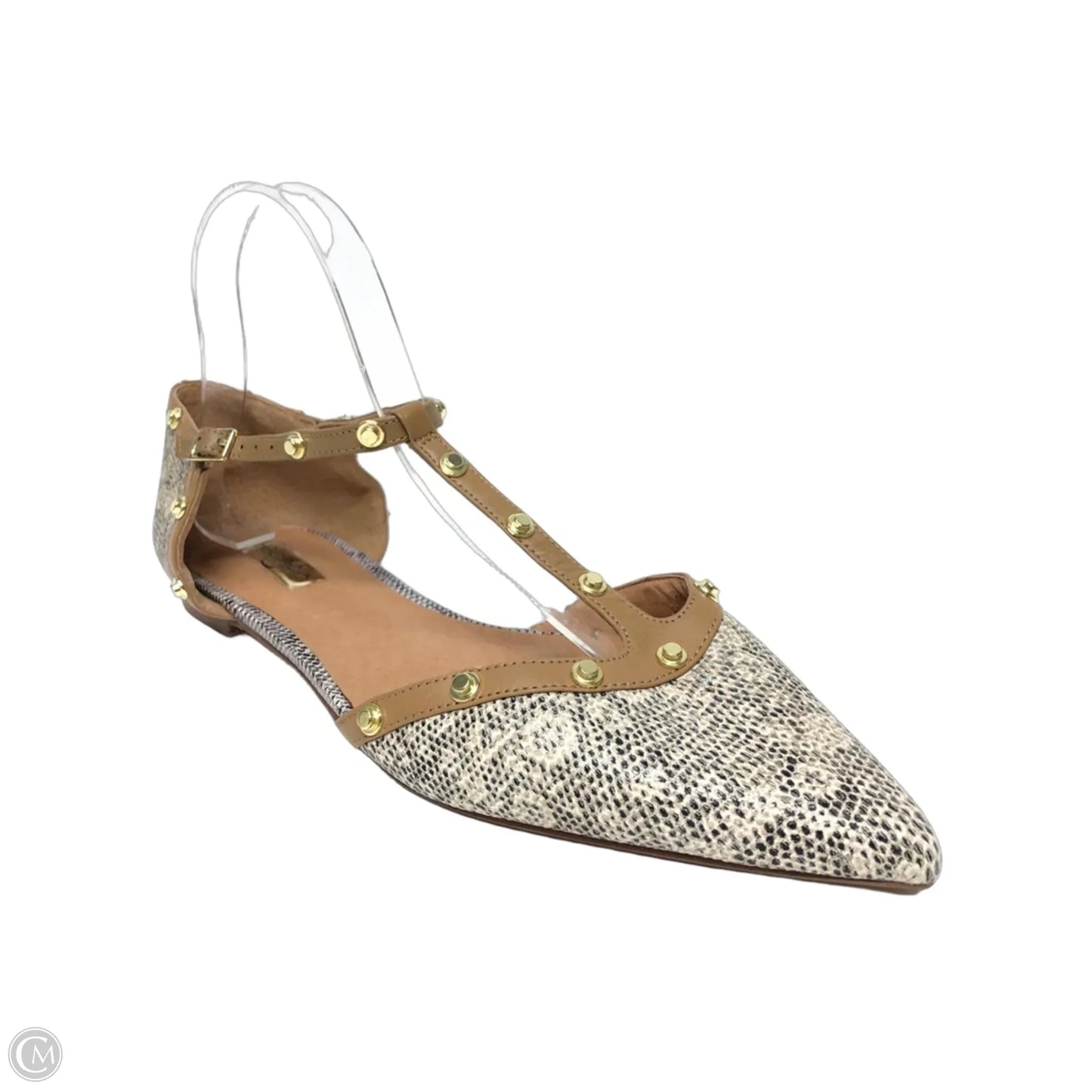 Shoes Flats By Halogen In Snakeskin Print, Size: 9