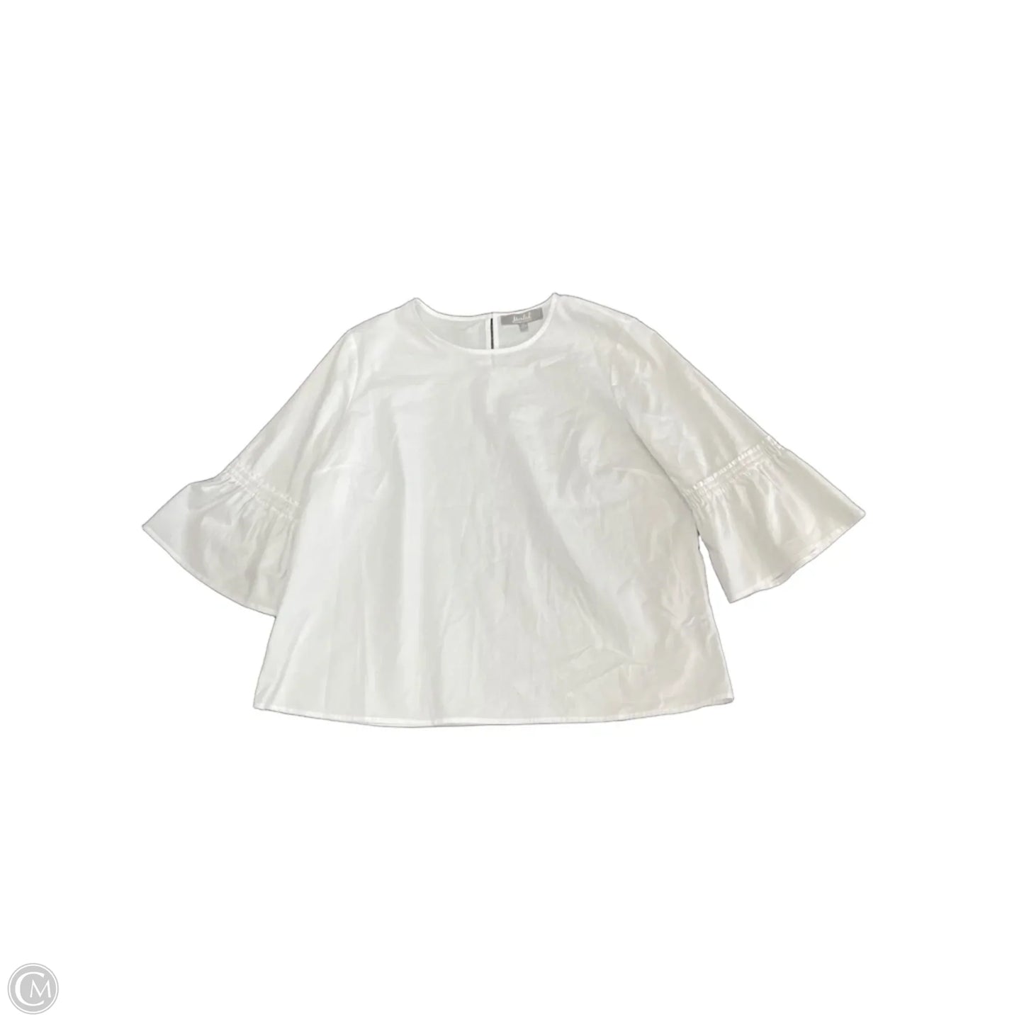 Top Short Sleeve By Marled In White, Size: Xl