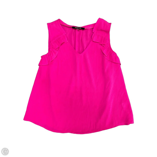 Top Sleeveless By Sugar Lips In Pink, Size: S