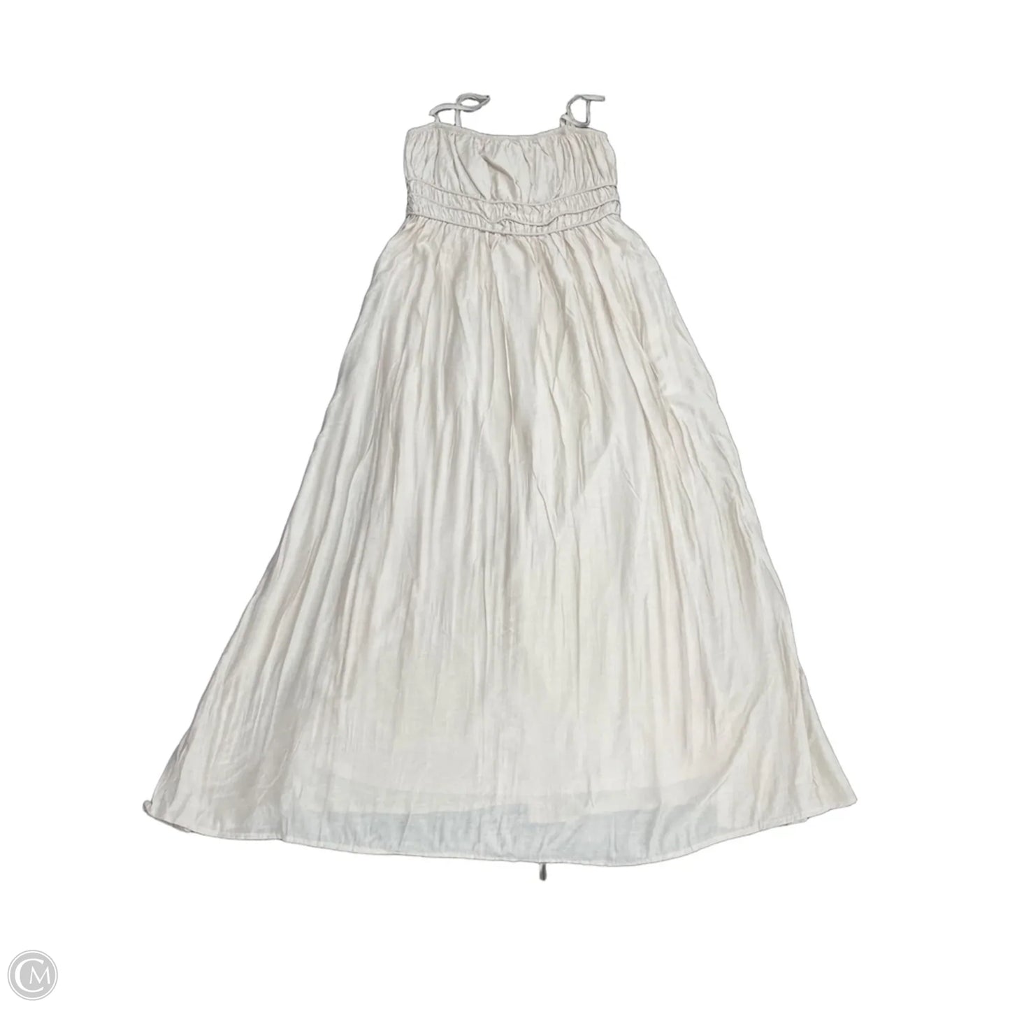 Dress Casual Midi By Blu Pepper In Cream, Size: L
