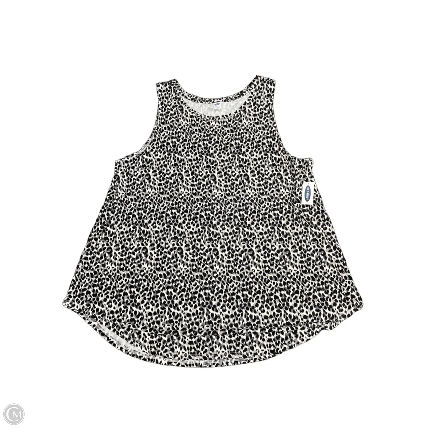 Top Sleeveless Basic By Old Navy In Animal Print, Size: Xl