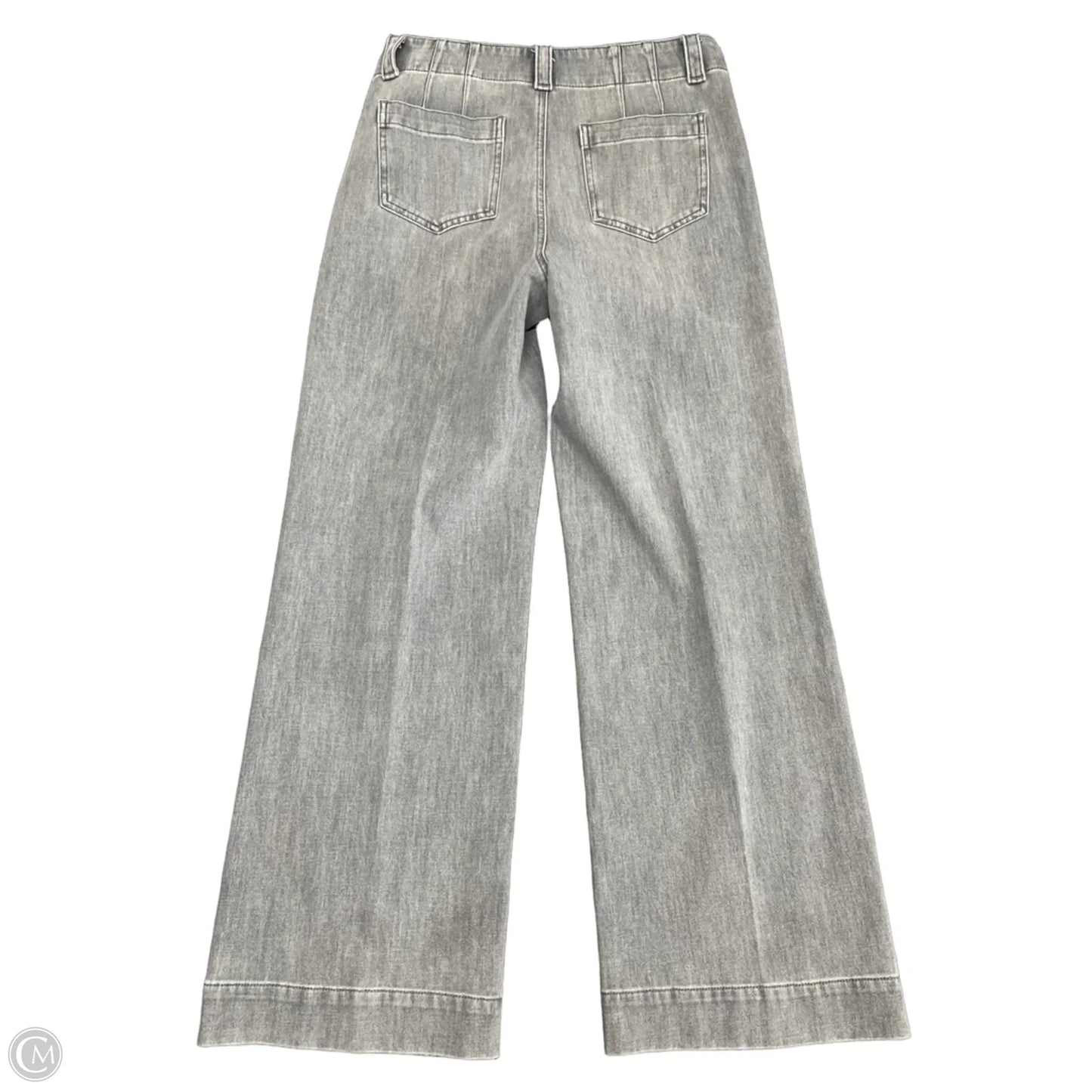 Jeans Straight By Talbots In Grey, Size: 10