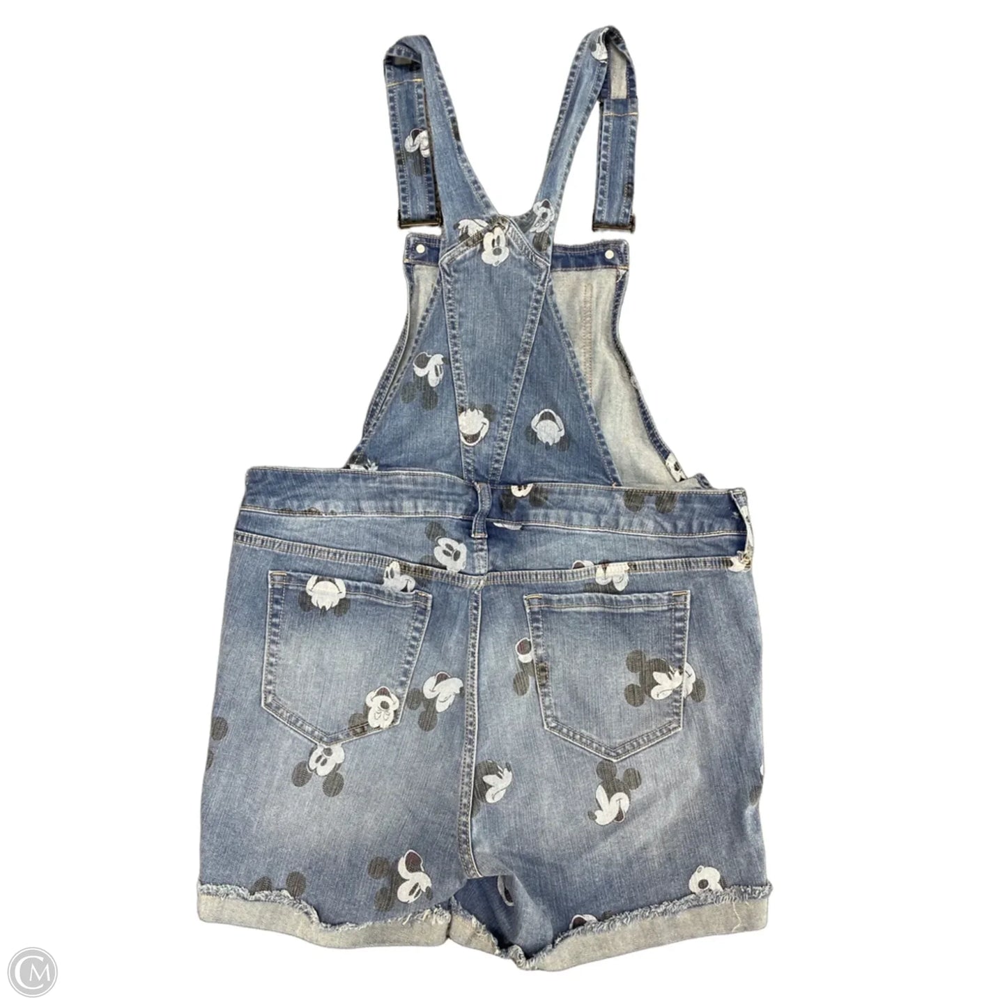 Shortalls By Disney In Blue Denim, Size: 12