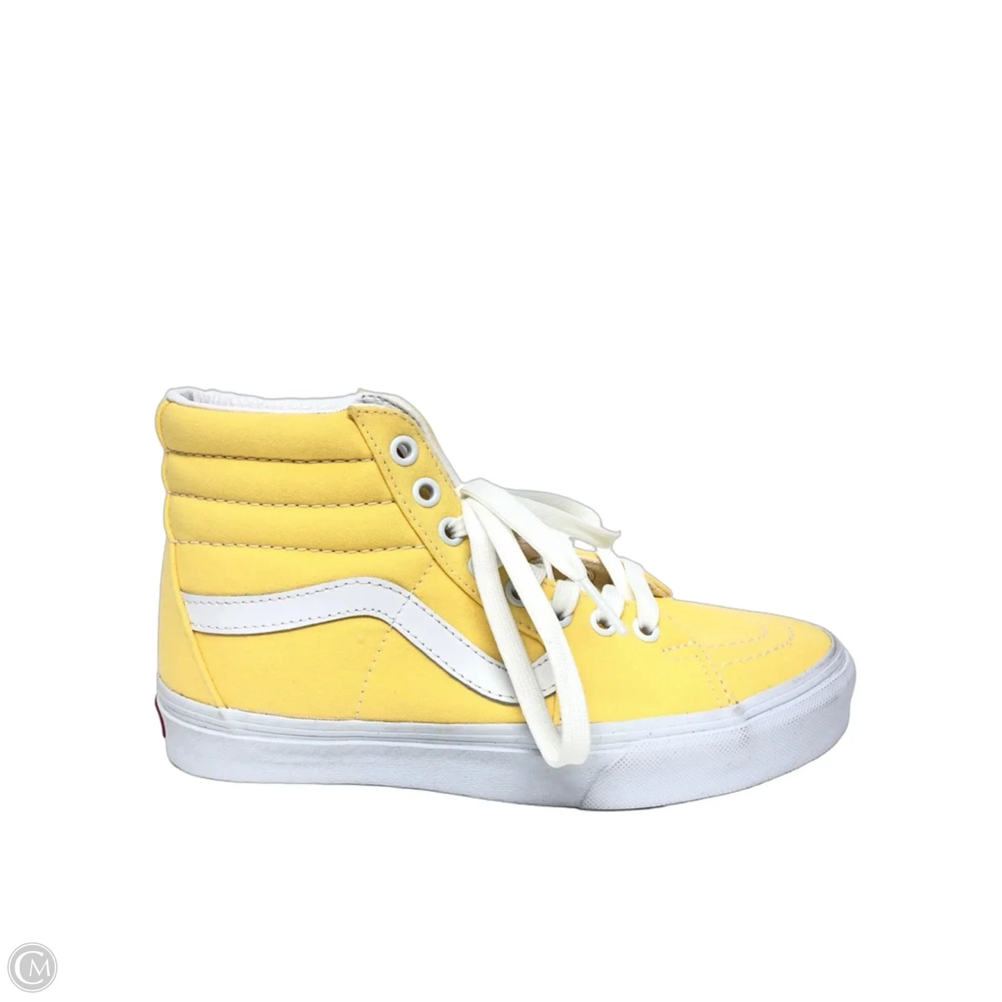 Shoes Sneakers By Vans In Yellow, Size: 7