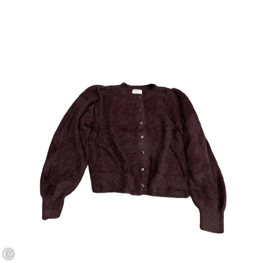 Sweater Cardigan By Old Navy In Purple, Size: L