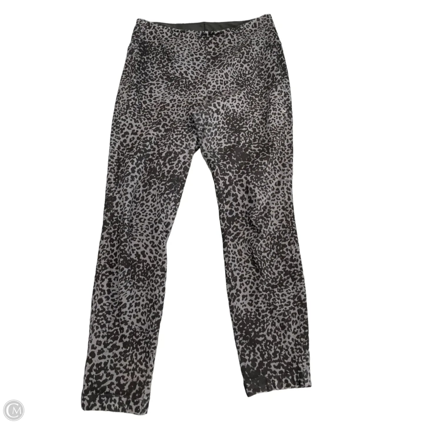 Athletic Leggings By Lysse In Black & Grey, Size: L