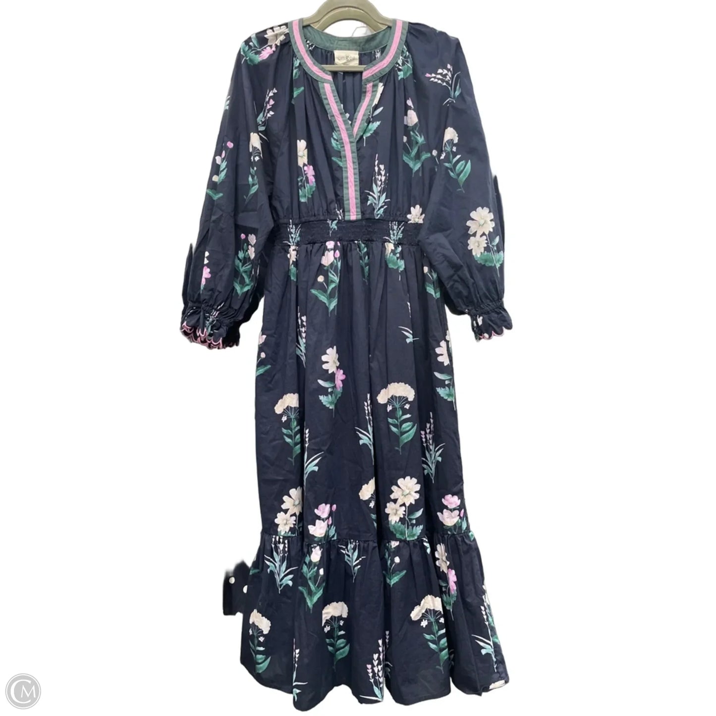 Dress Casual Midi By Umgee In Navy, Size: L