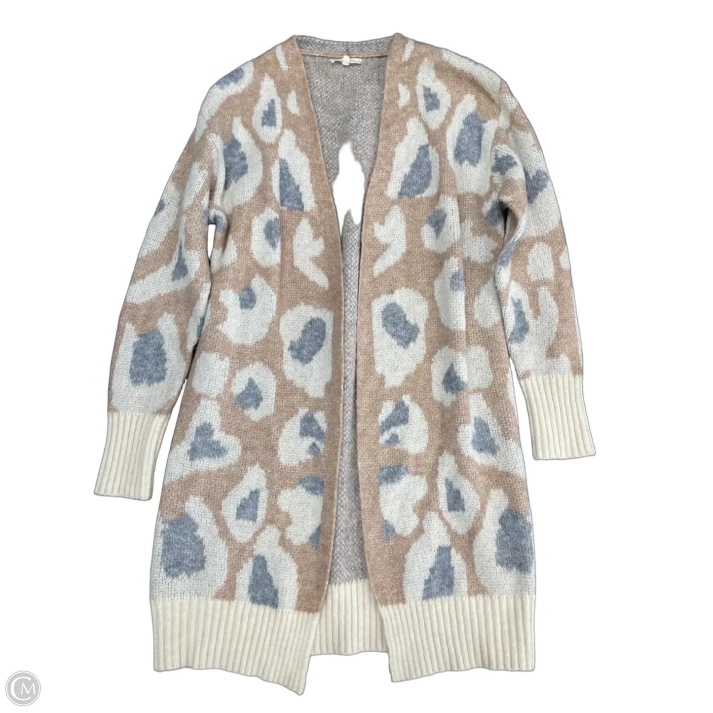 Sweater Cardigan By Entro In Cream, Size: S