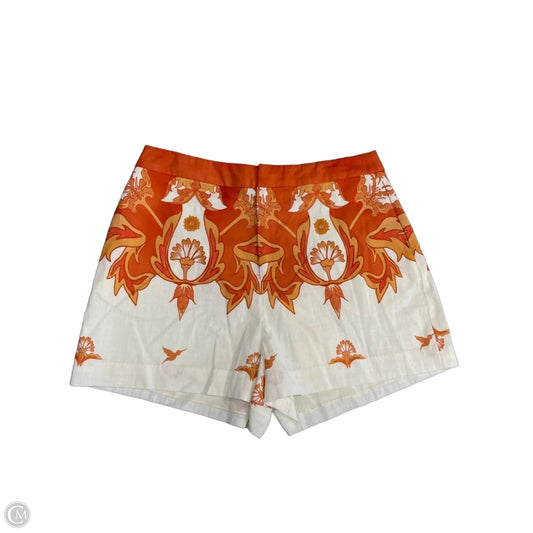 Shorts By Cma In Orange & White, Size: 12