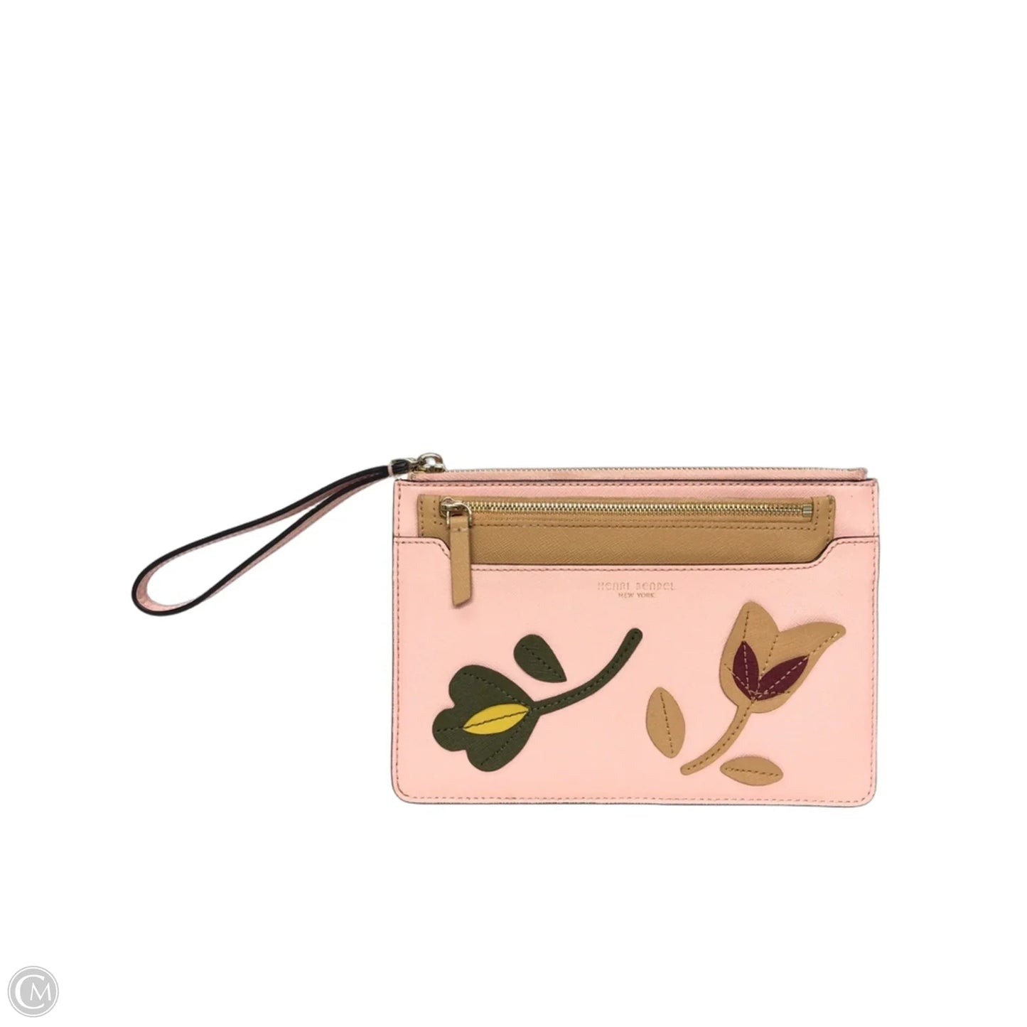 Clutch Leather By Henri Bendel, Size: Medium