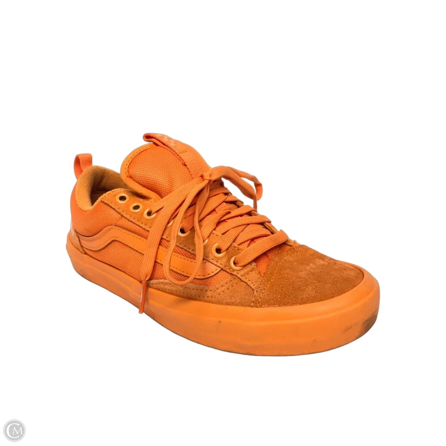 Shoes Sneakers By Vans In Orange, Size: 9.5