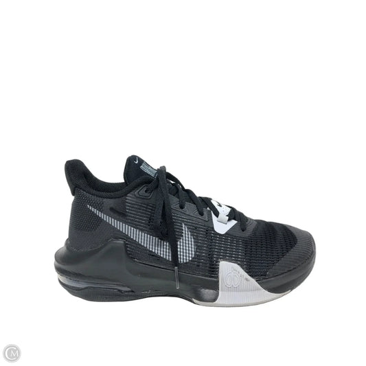 Shoes Athletic By Nike In Black & Grey, Size: 9