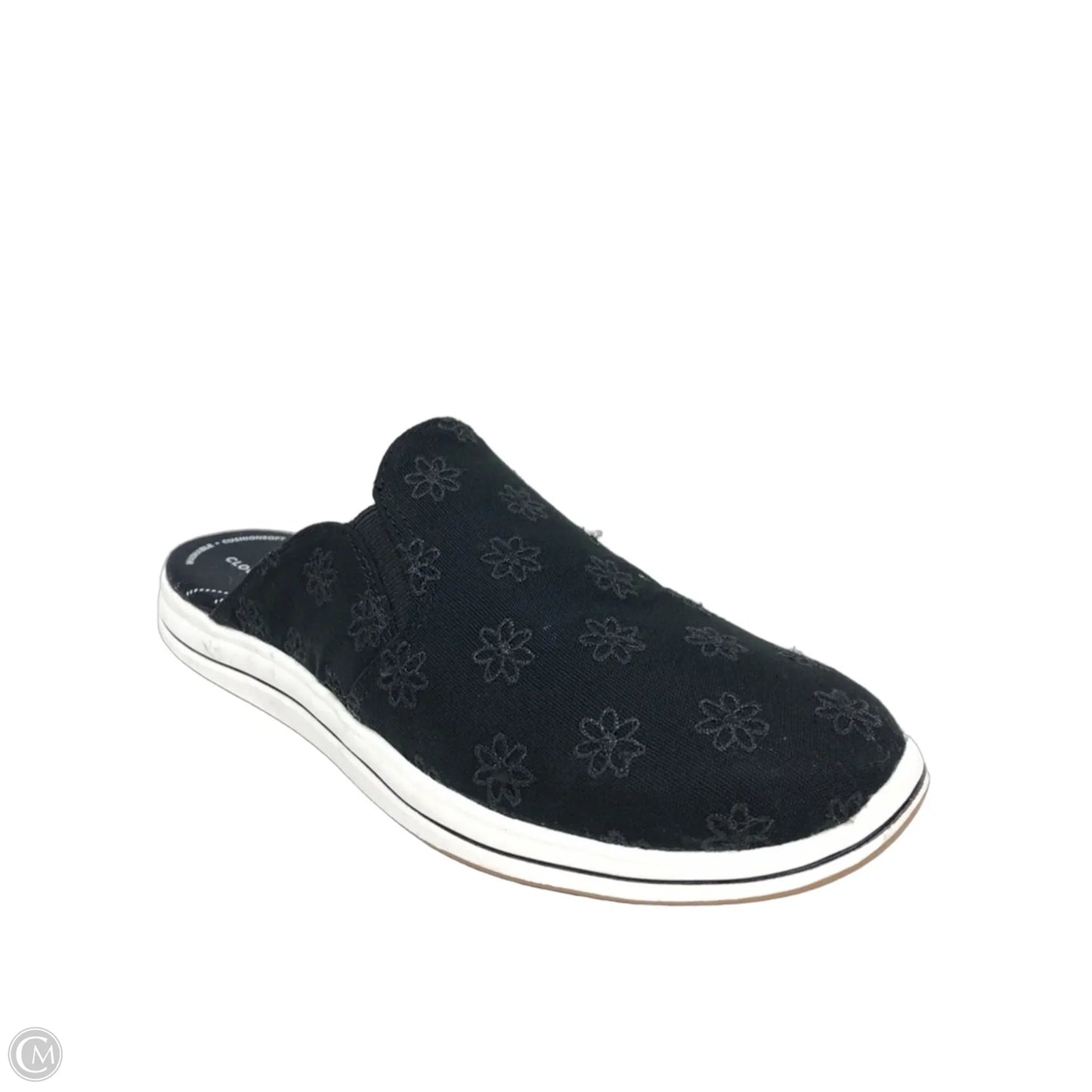 Shoes Flats By Clarks In Black, Size: 6