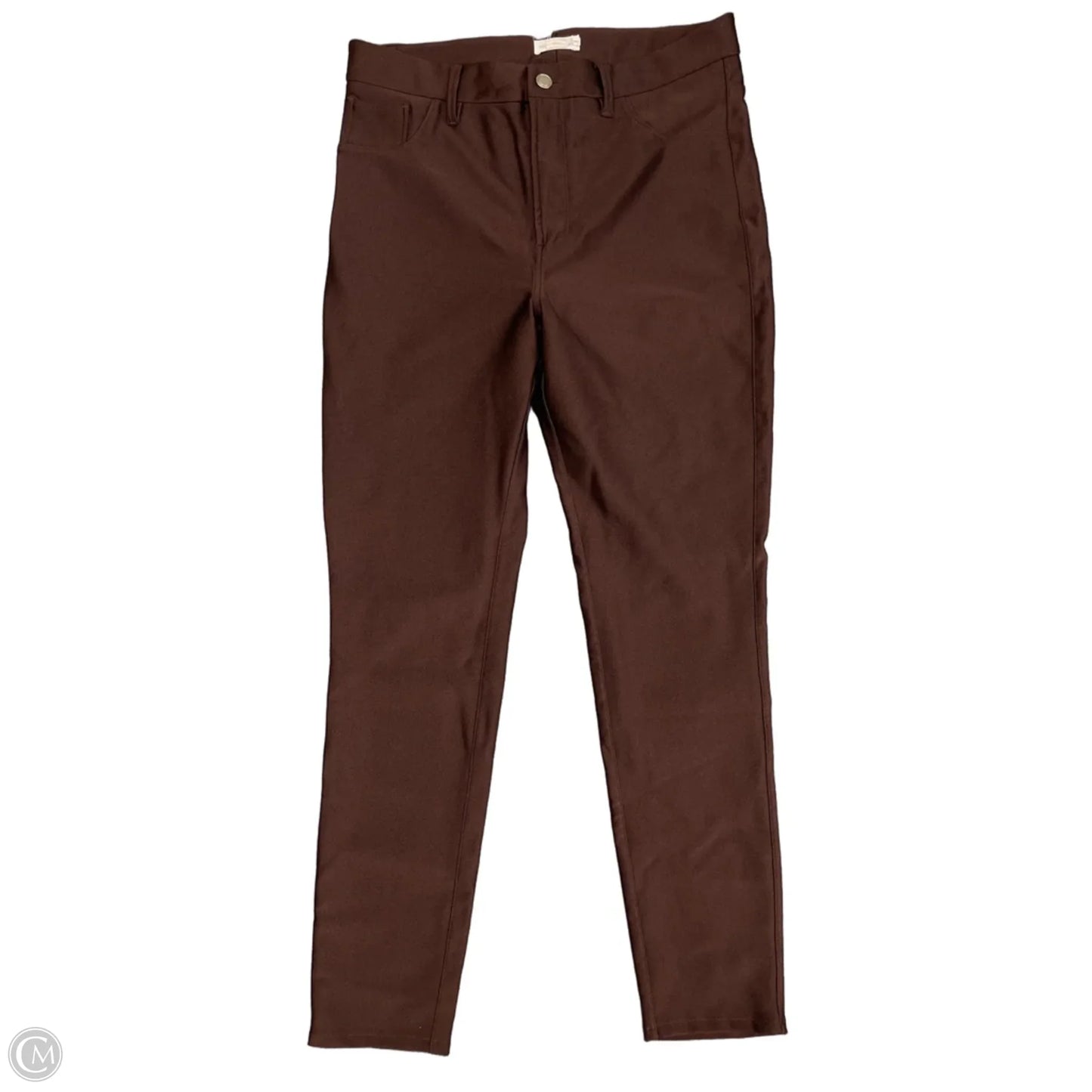Pants Leggings By Good American In Brown, Size: 12