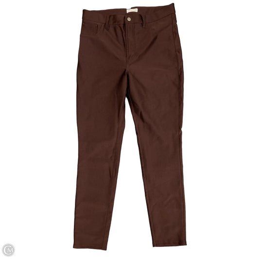 Pants Leggings By Good American In Brown, Size: 12