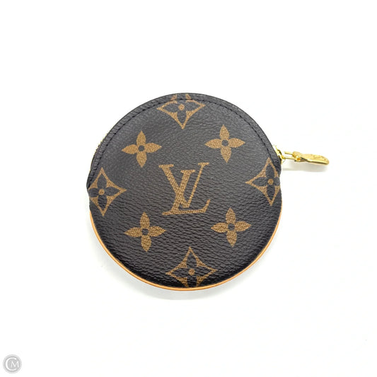 Coin Purse Luxury Designer By Louis Vuitton, Size: Small
