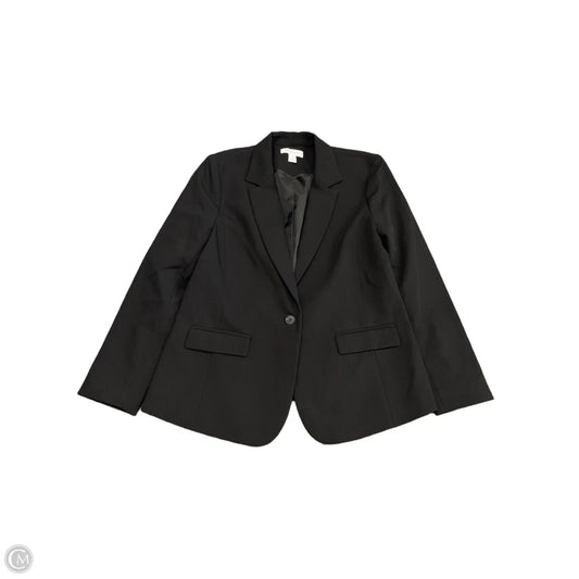Blazer By Liz Claiborne In Black, Size: 12p