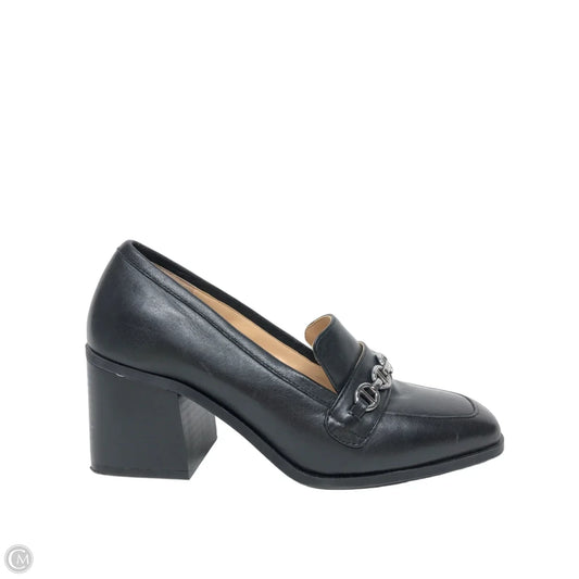 Shoes Heels Block By Alex Marie In Black, Size: 9