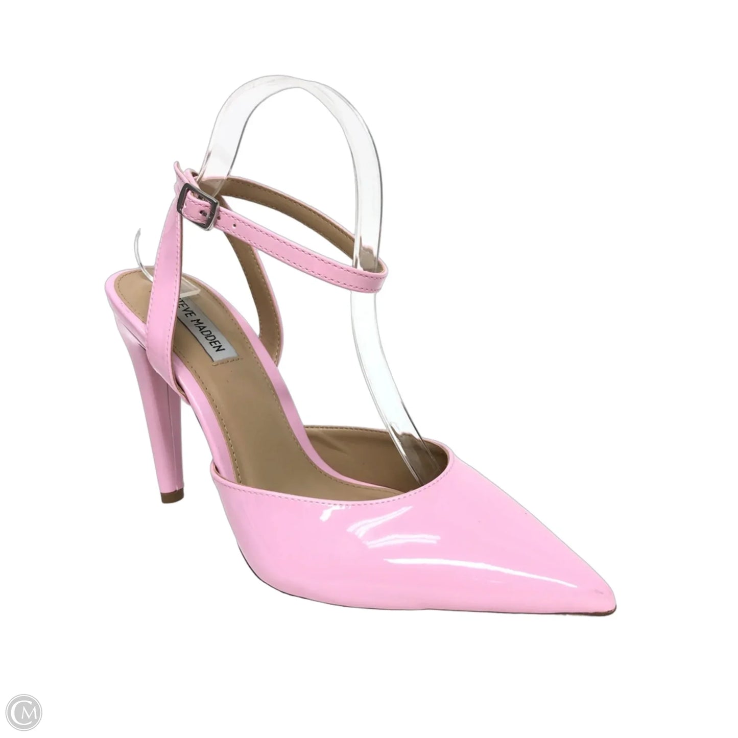 Sandals Heels Stiletto By Steve Madden In Pink, Size: 10