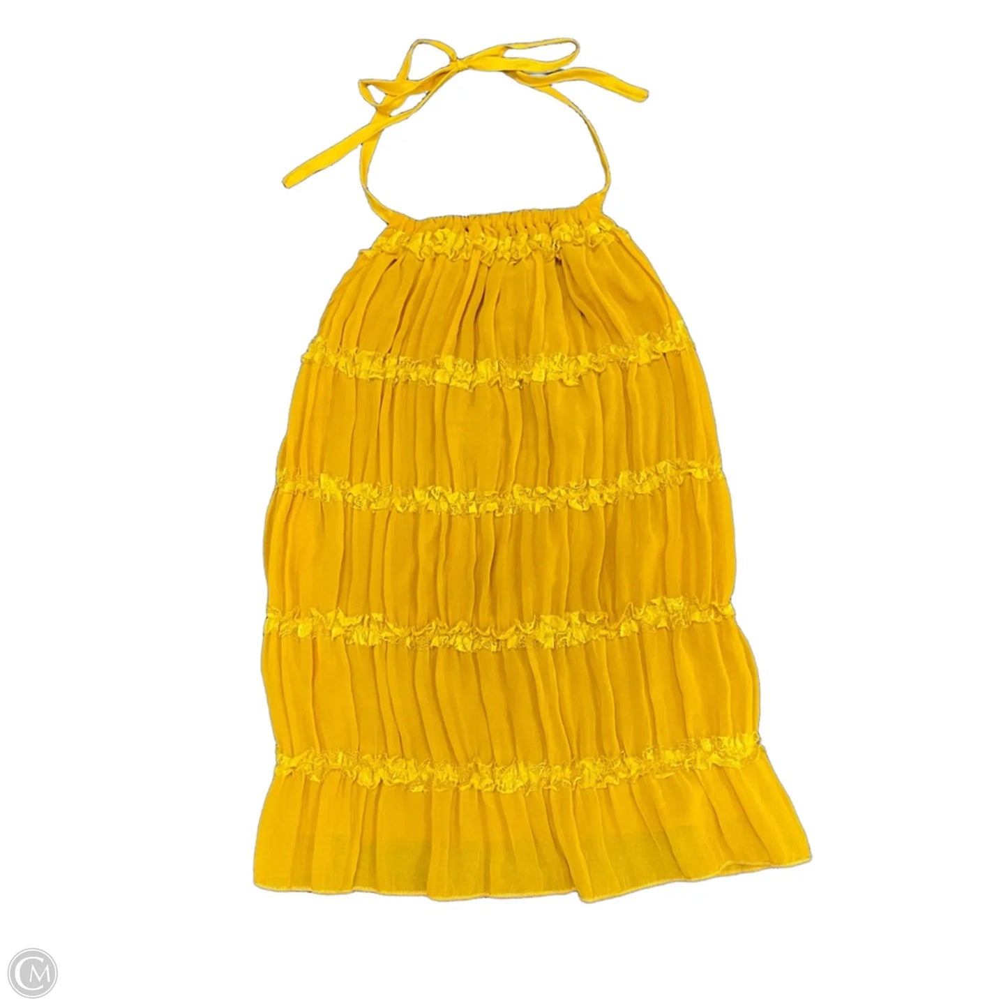 Skirt Set 2pc By Clothes Mentor In Yellow, Size: Xs