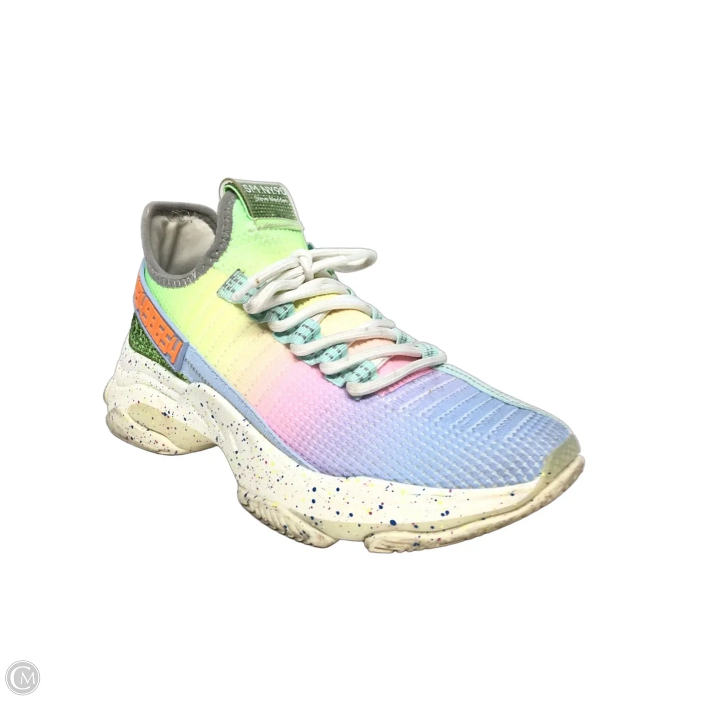 Shoes Sneakers By Steve Madden In Green & Purple, Size: 8.5