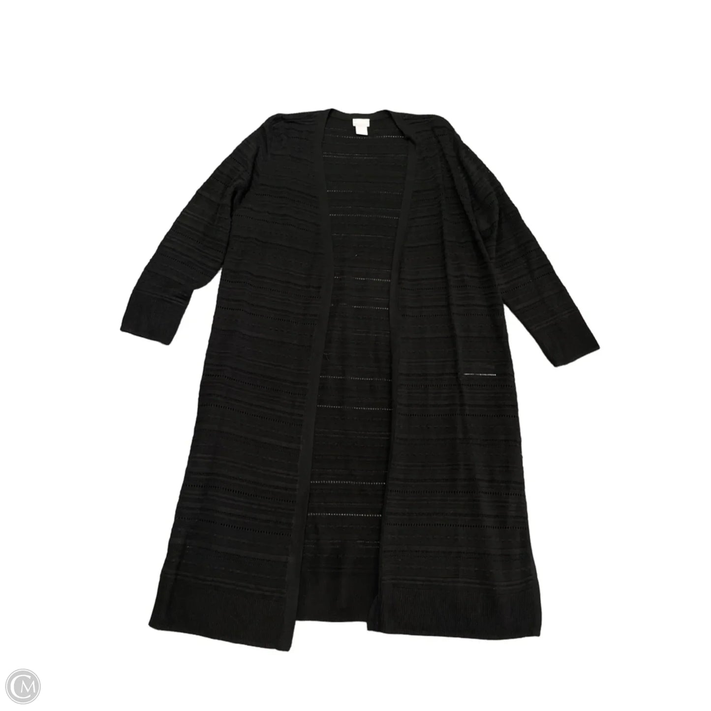 Cardigan By Chicos In Black, Size: L