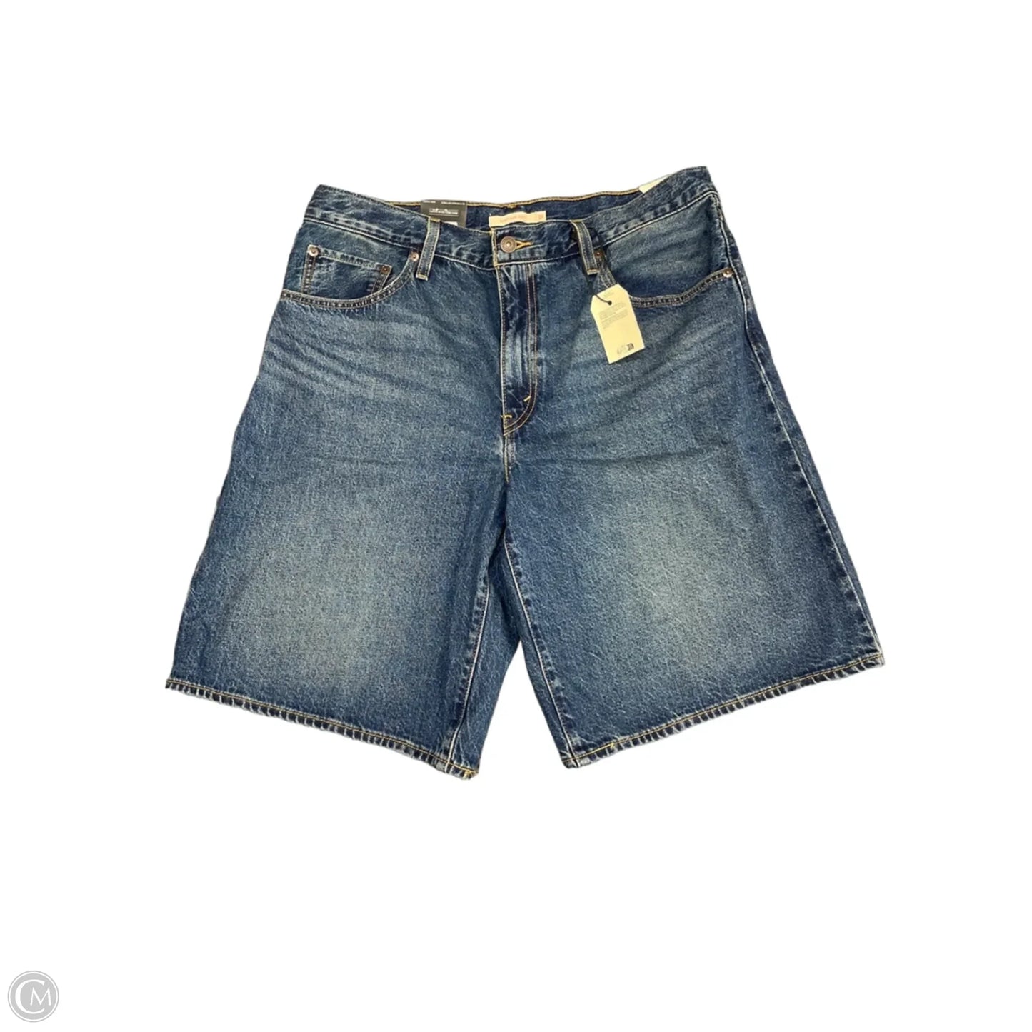 Shorts By Levis In Blue Denim, Size: 12