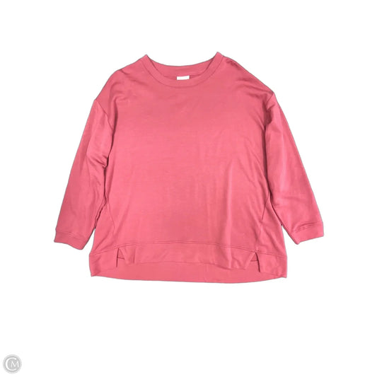Sweater By Ava & Viv In Maroon, Size: 1x