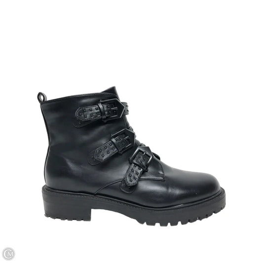 Boots Ankle Heels By A New Day In Black, Size: 11
