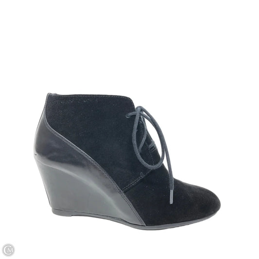 Shoes Heels Wedge By French Connection In Black, Size: 9.5